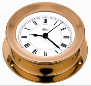 Porthole Quartz Ship's Clock