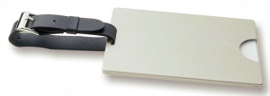 Covered Luggage Tag