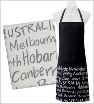 Aussie Cities Apron