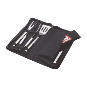 5 Piece BBQ Set and Apron