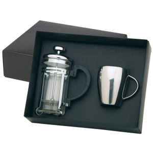 Coffe Plunger & Mug Set